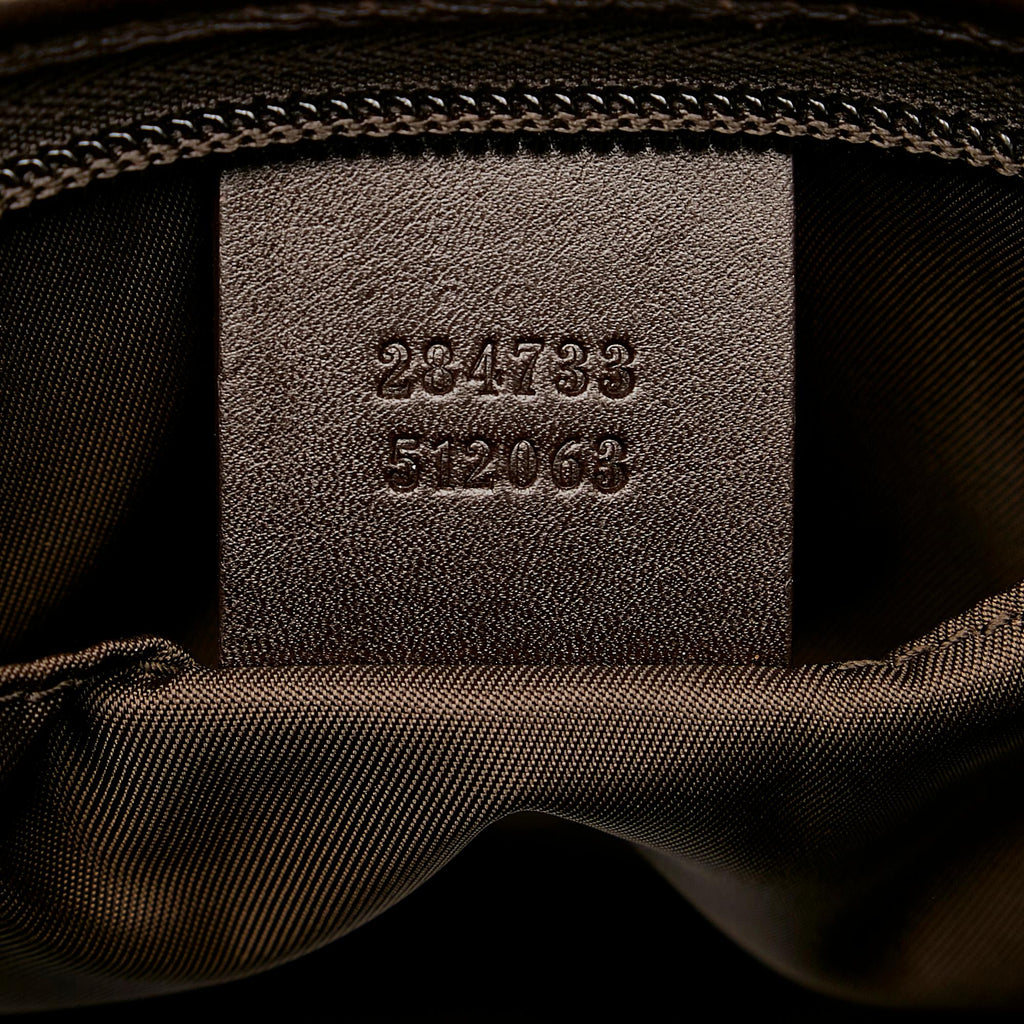 Gucci GG Canvas Web Handbag (SHG-34116)