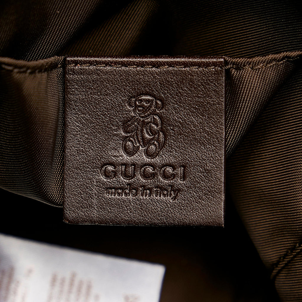 Gucci GG Canvas Web Handbag (SHG-34116)