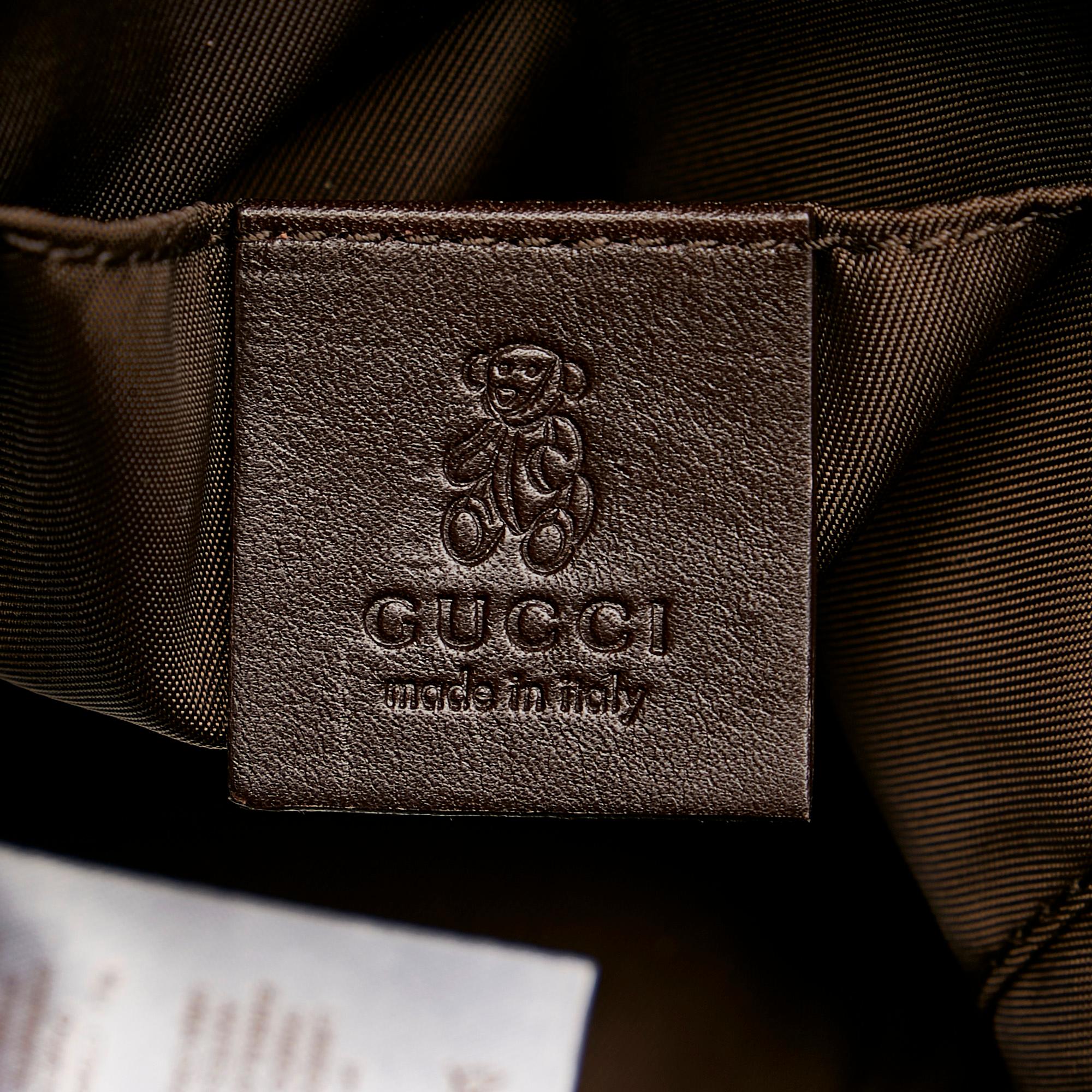 Gucci GG Canvas Web Handbag (SHG-34116)