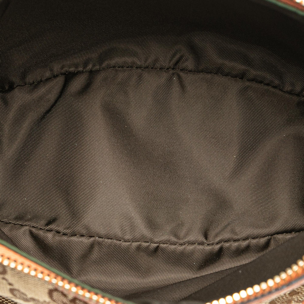 Gucci GG Canvas Web Handbag (SHG-GwKR2u)