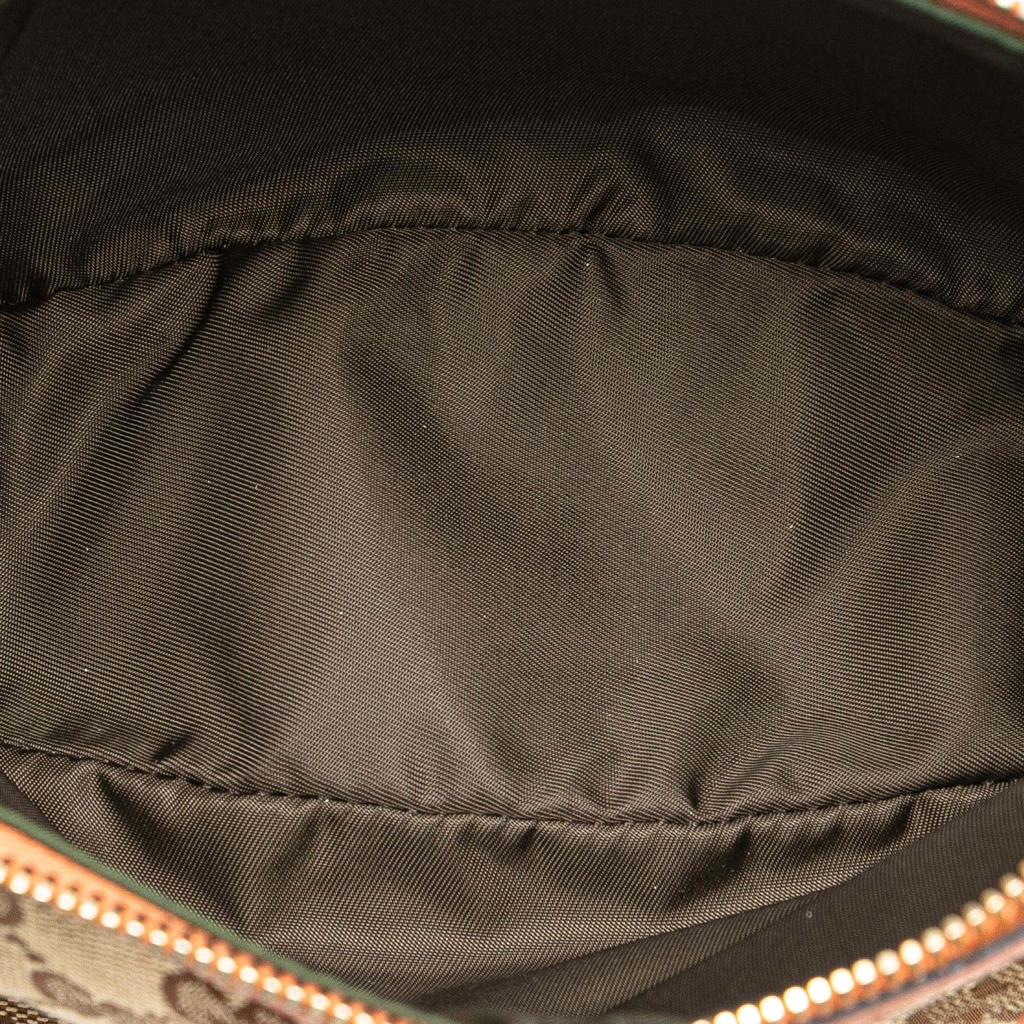 Gucci GG Canvas Web Handbag (SHG-GwKR2u)