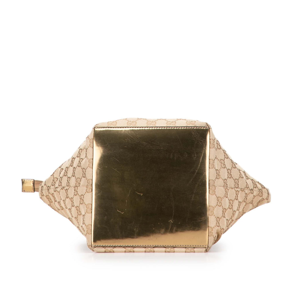 Gucci GG Canvas Web Handbag