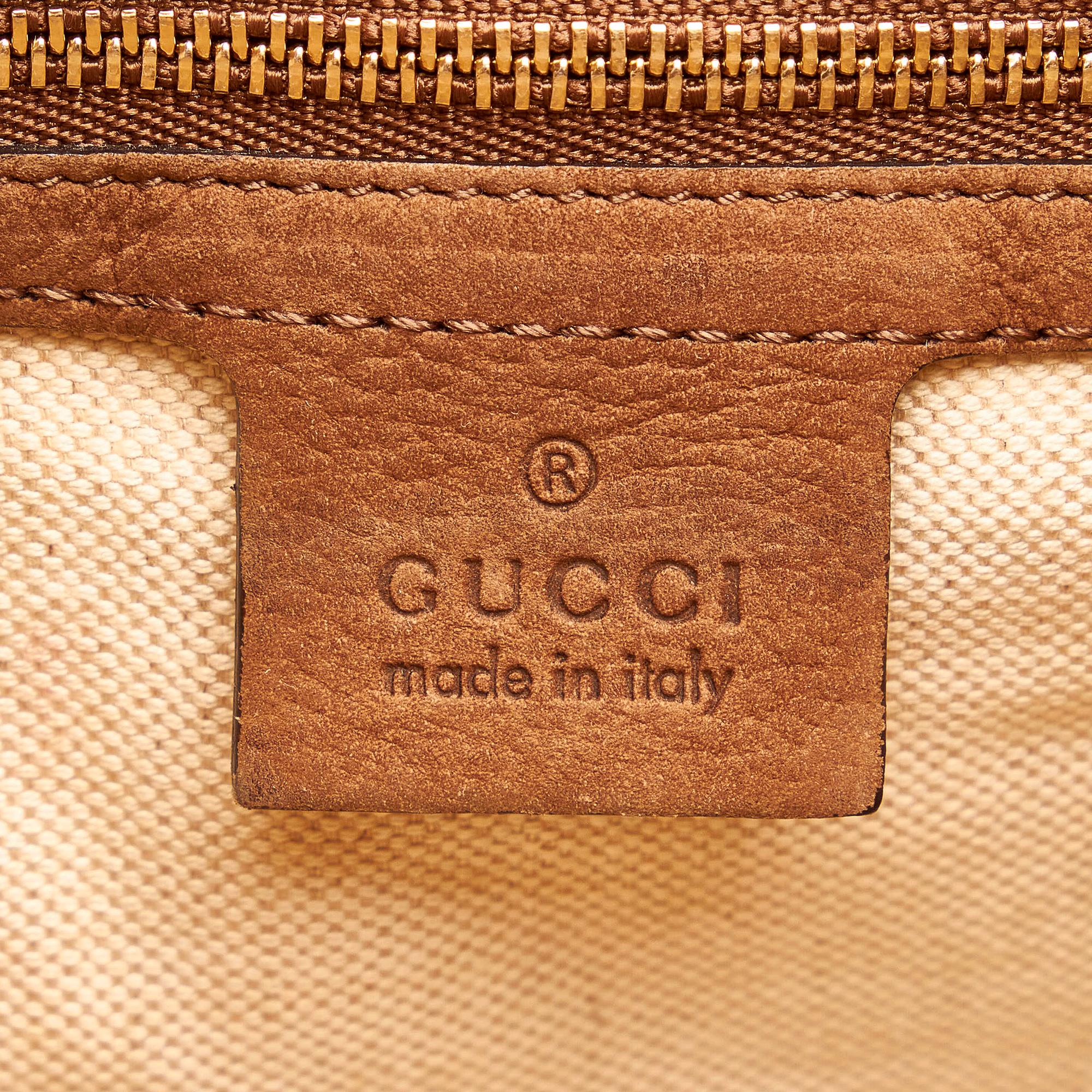 Gucci GG Canvas Web Jackie Crossbody Bag (SHG-33893)