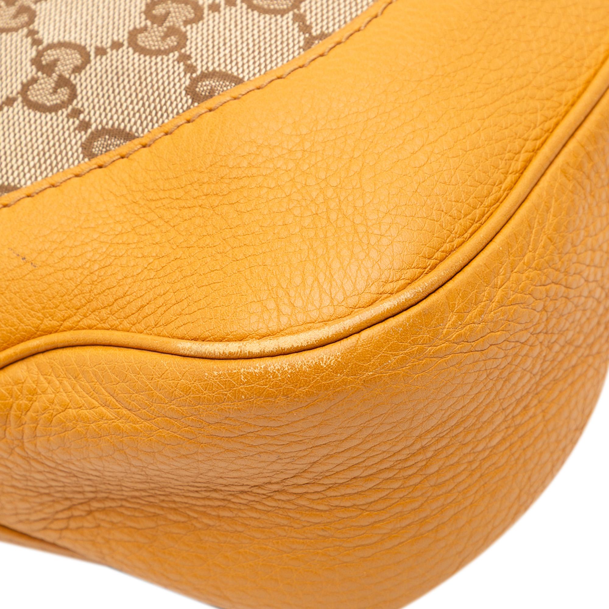 Gucci GG Canvas Web Jackie O Bouvier Crossbody
