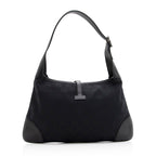 Gucci GG Canvas Web Jackie Shoulder Bag (SHF-20540)