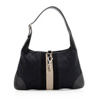 Gucci GG Canvas Web Jackie Shoulder Bag (SHF-20540)