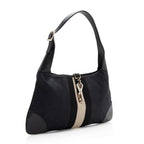 Gucci GG Canvas Web Jackie Shoulder Bag (SHF-20540)