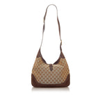 Gucci GG Canvas Web Jackie Shoulder Bag (SHG-28326)