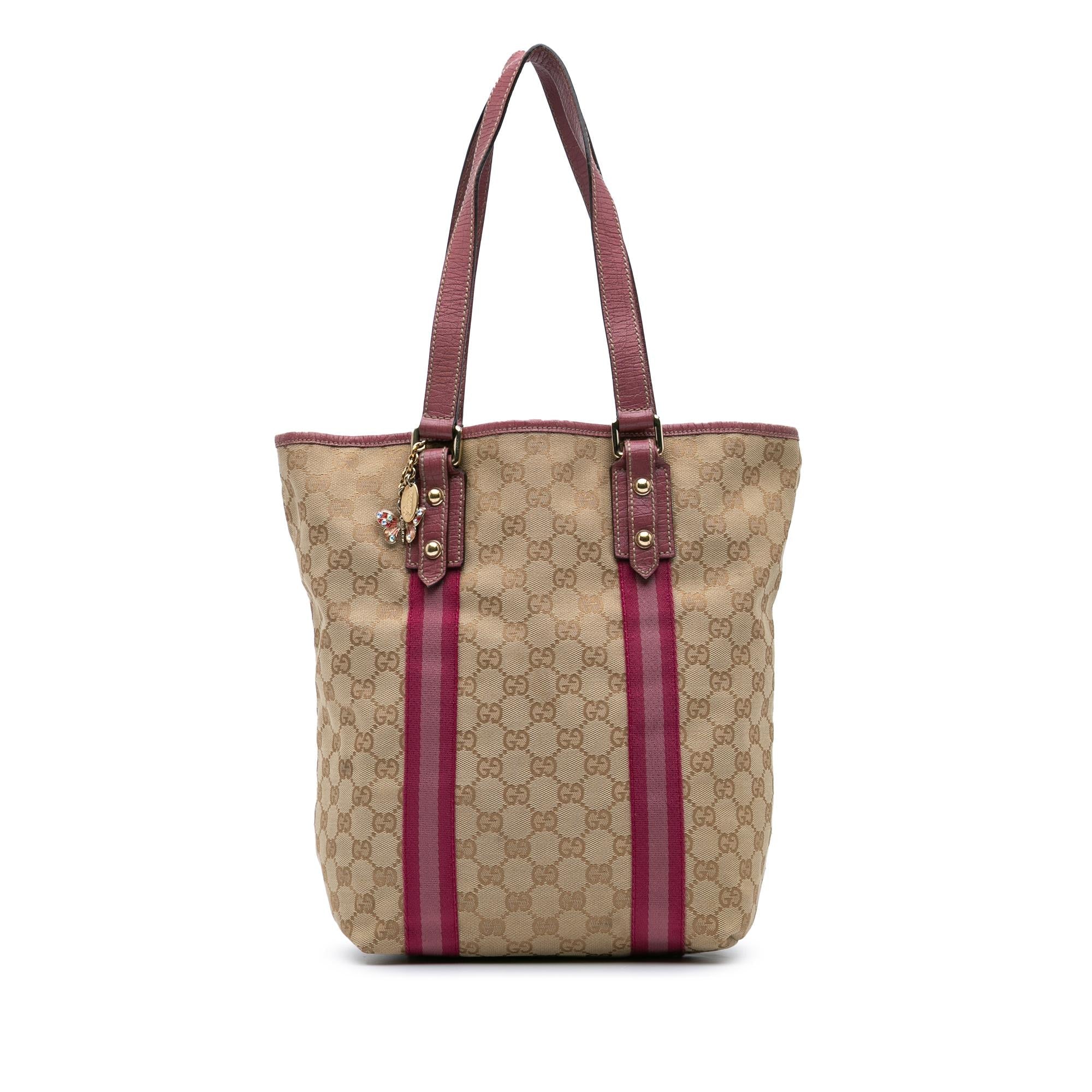 Gucci GG Canvas Web Jolicoeur Tote