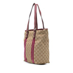 Gucci GG Canvas Web Jolicoeur Tote