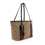 Gucci GG Canvas Web Jolie Medium Tote (SHF-5ry4OI)