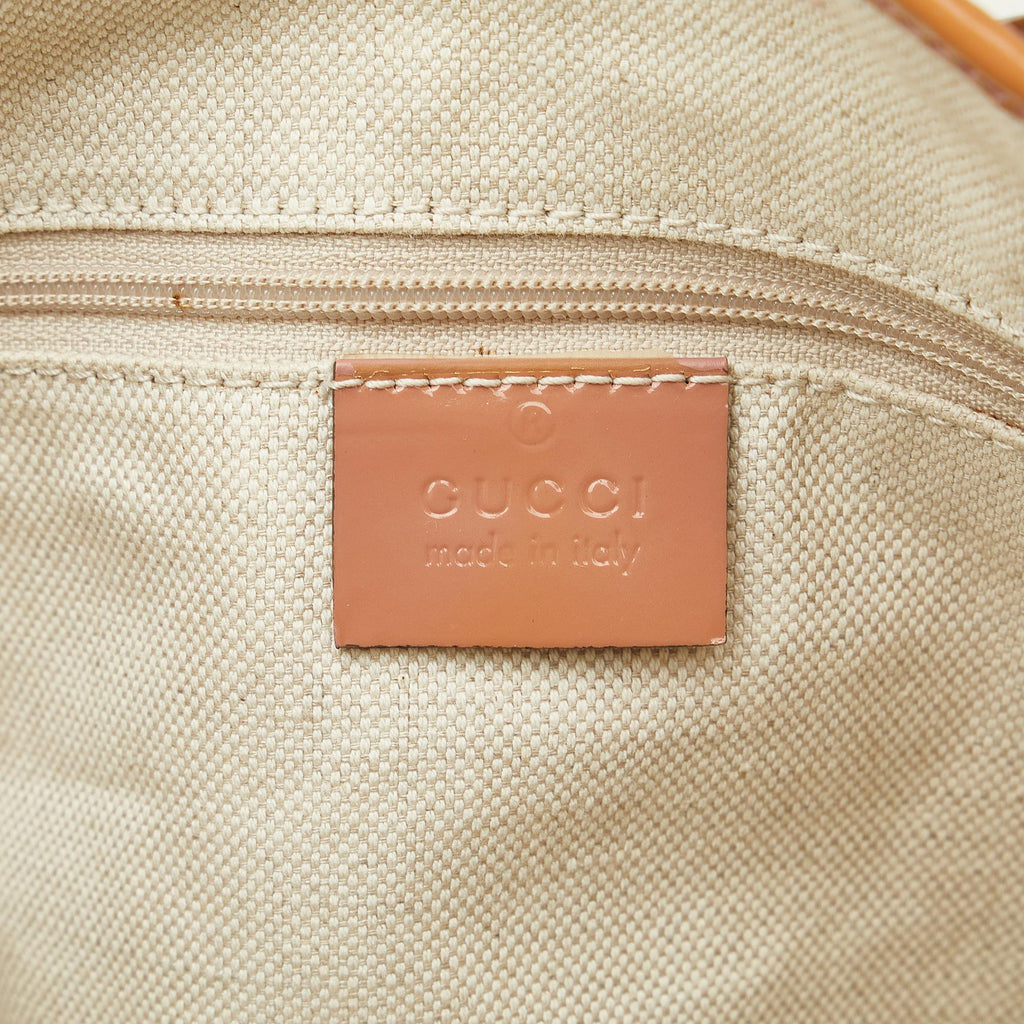 Gucci GG Canvas Web Jolie Tote Bag (SHG-aU8HGJ)