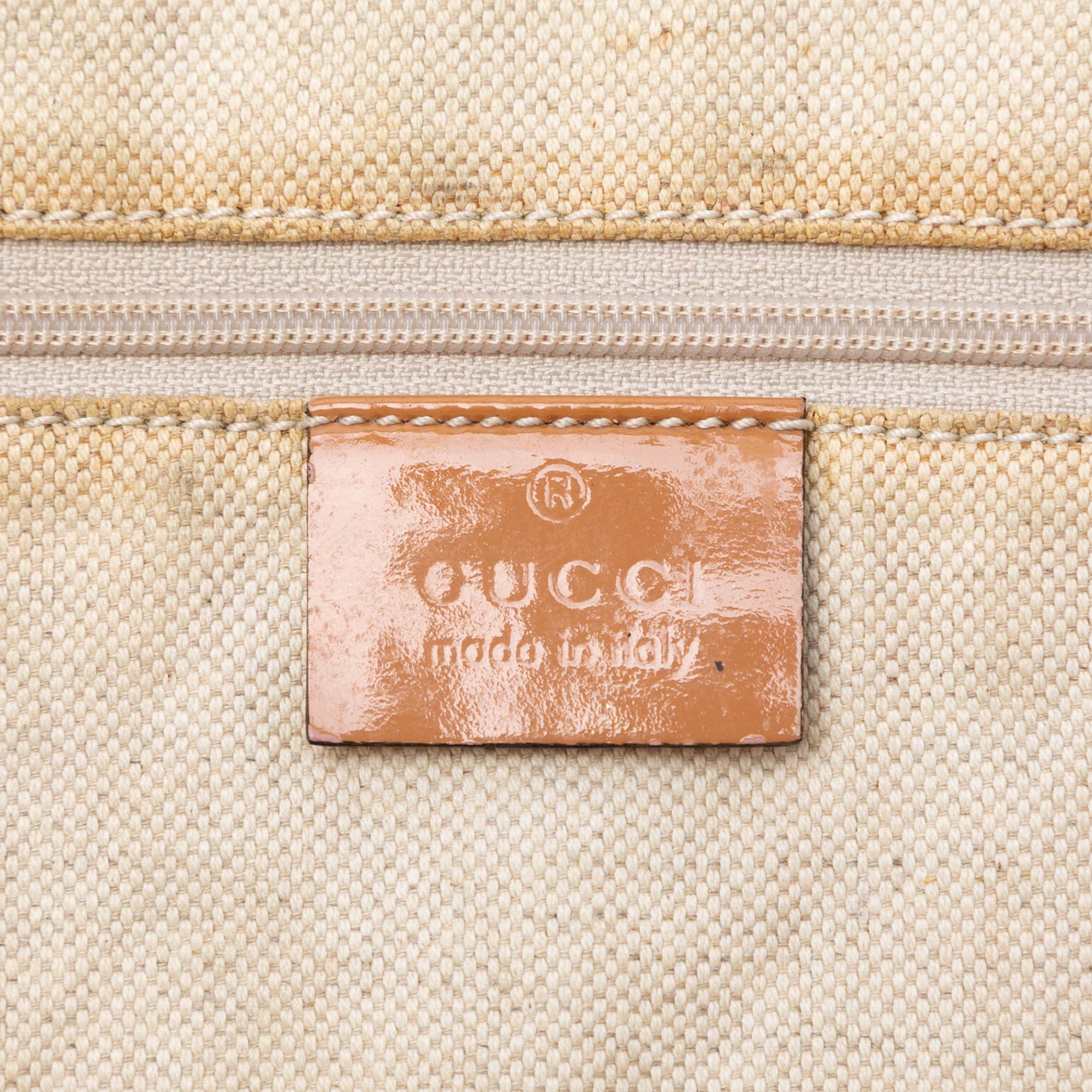Gucci GG Canvas Web Jolie Tote