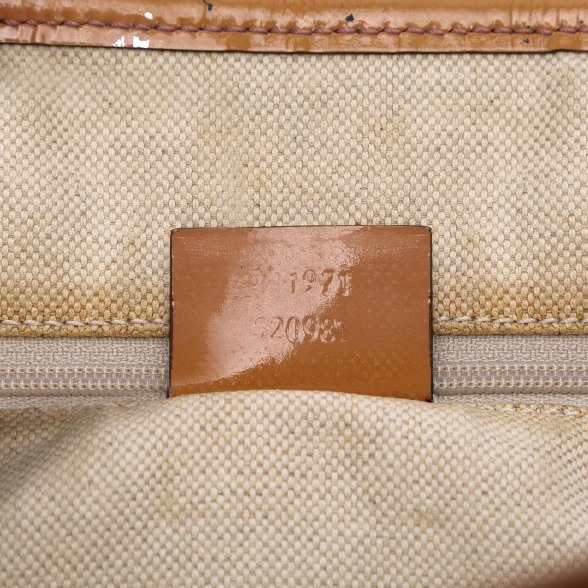 Gucci GG Canvas Web Jolie Tote