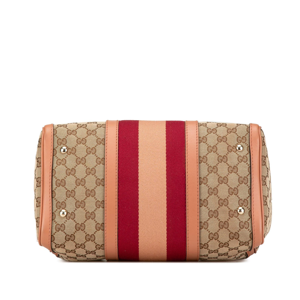 Gucci GG Canvas Web Joy Boston Bag