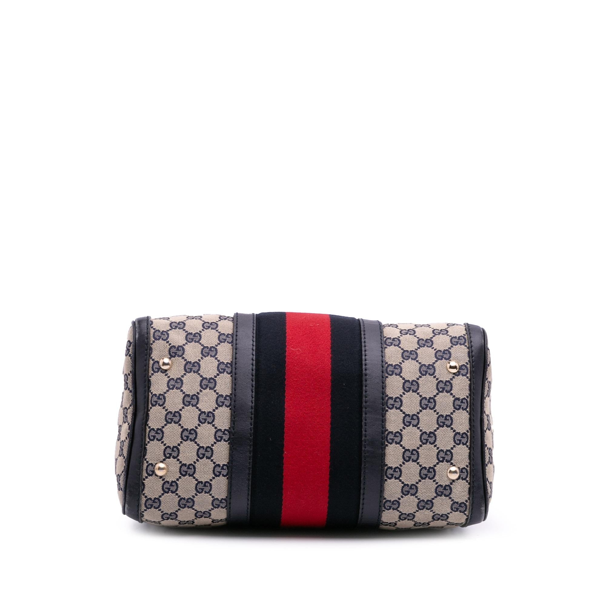 Gucci GG Canvas Web Joy Boston Bag
