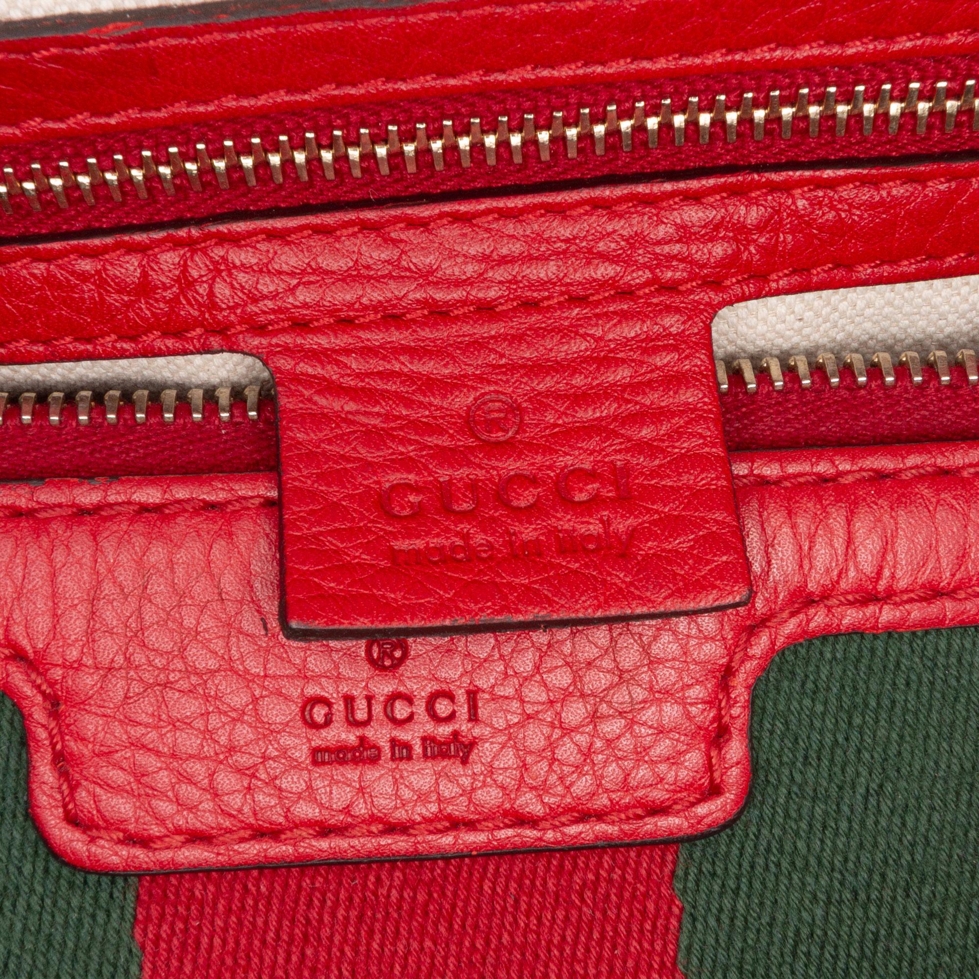 Gucci GG Canvas Web Joy Boston Bag