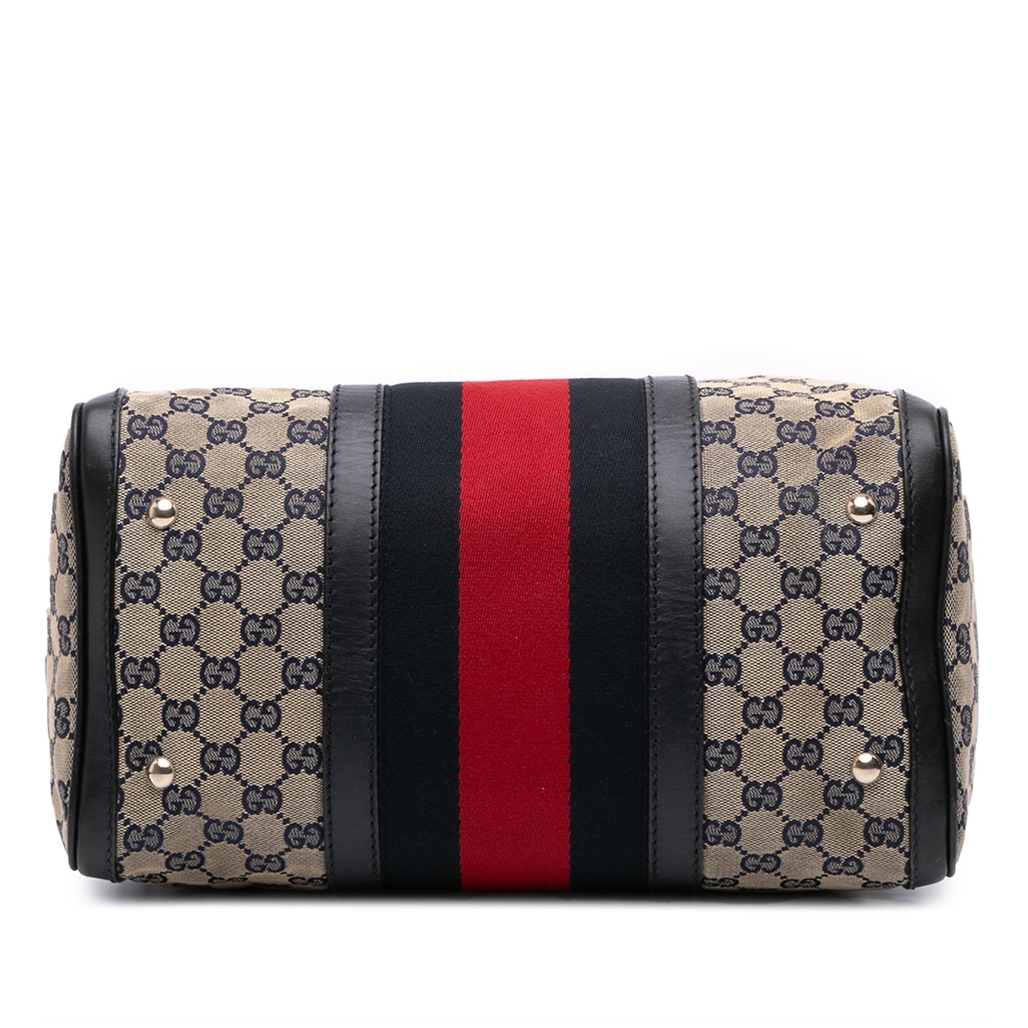Gucci GG Canvas Web Joy Boston Bag