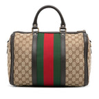 Gucci GG Canvas Web Joy Boston (SHG-N7r8cM)