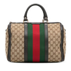 Gucci GG Canvas Web Joy Boston (SHG-N7r8cM)