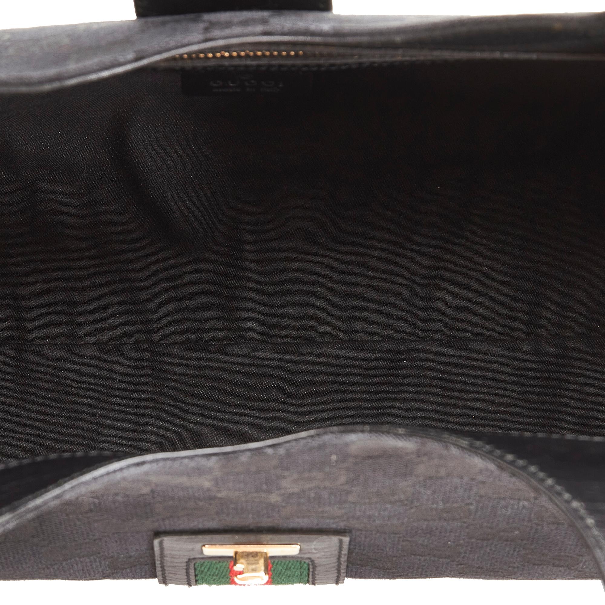 Gucci GG Canvas Web Junco Handbag (SHG-DbmsQf)