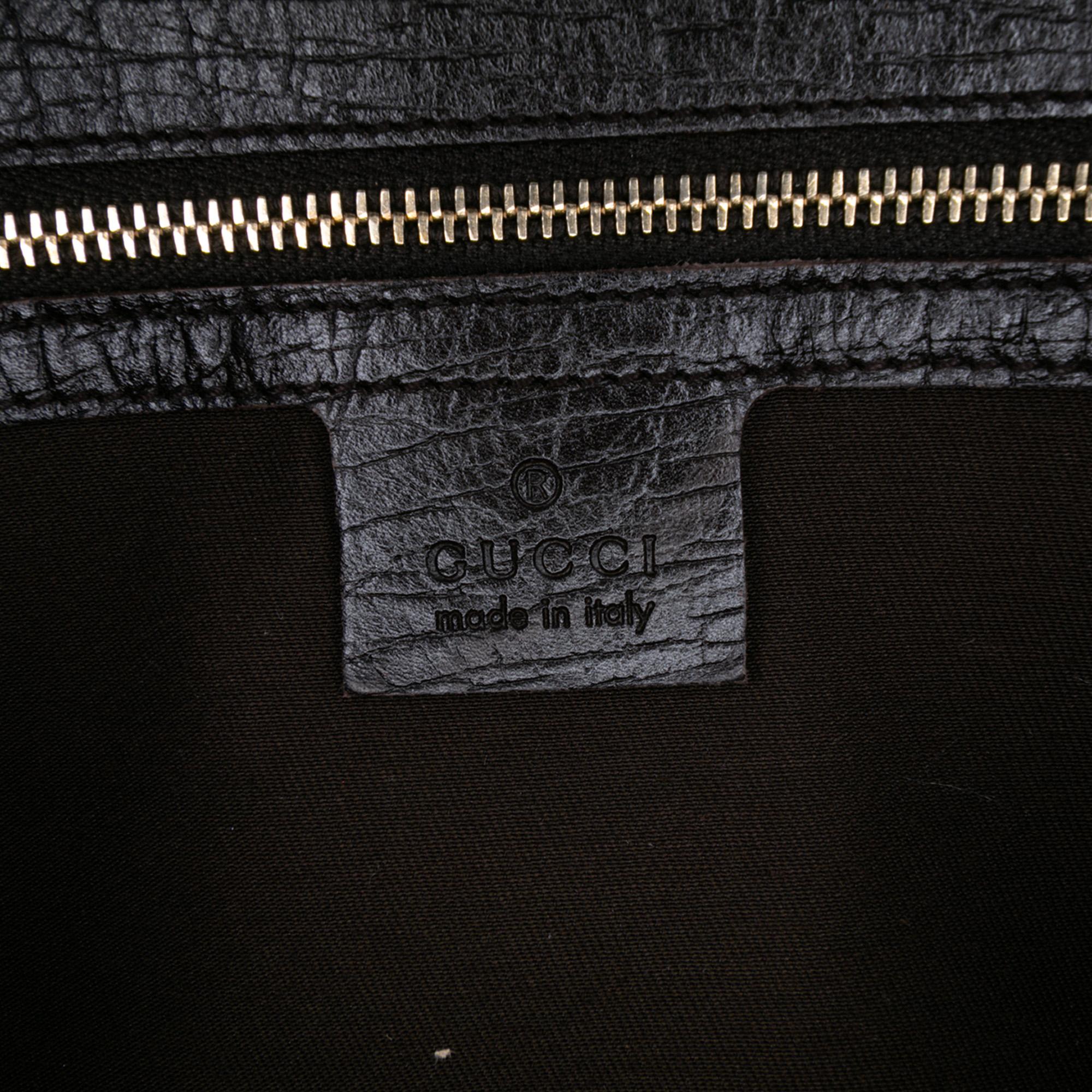 Gucci GG Canvas Web Junco Handbag