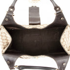 Gucci GG Canvas Web Junco Large Shoulder Bag (SHF-23497)