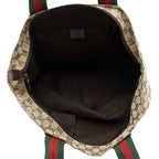 Gucci GG Canvas Web Large Tote (SHF-oTyQoP)