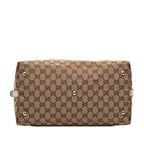 Gucci GG Canvas Web Match Ball Boston Bag