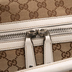 Gucci GG Canvas Web Match Ball Boston Bag