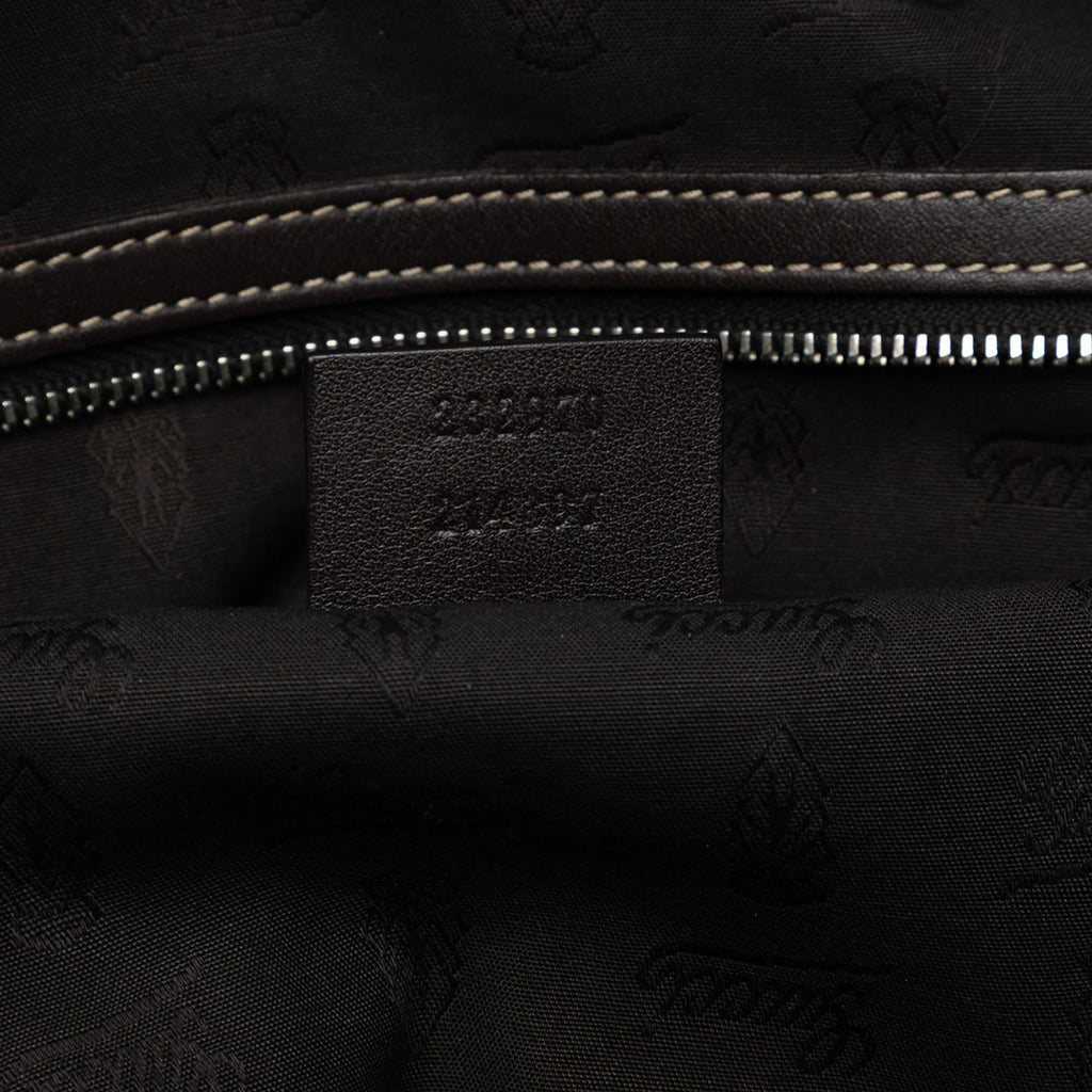Gucci GG Canvas Web Match Ball Tote