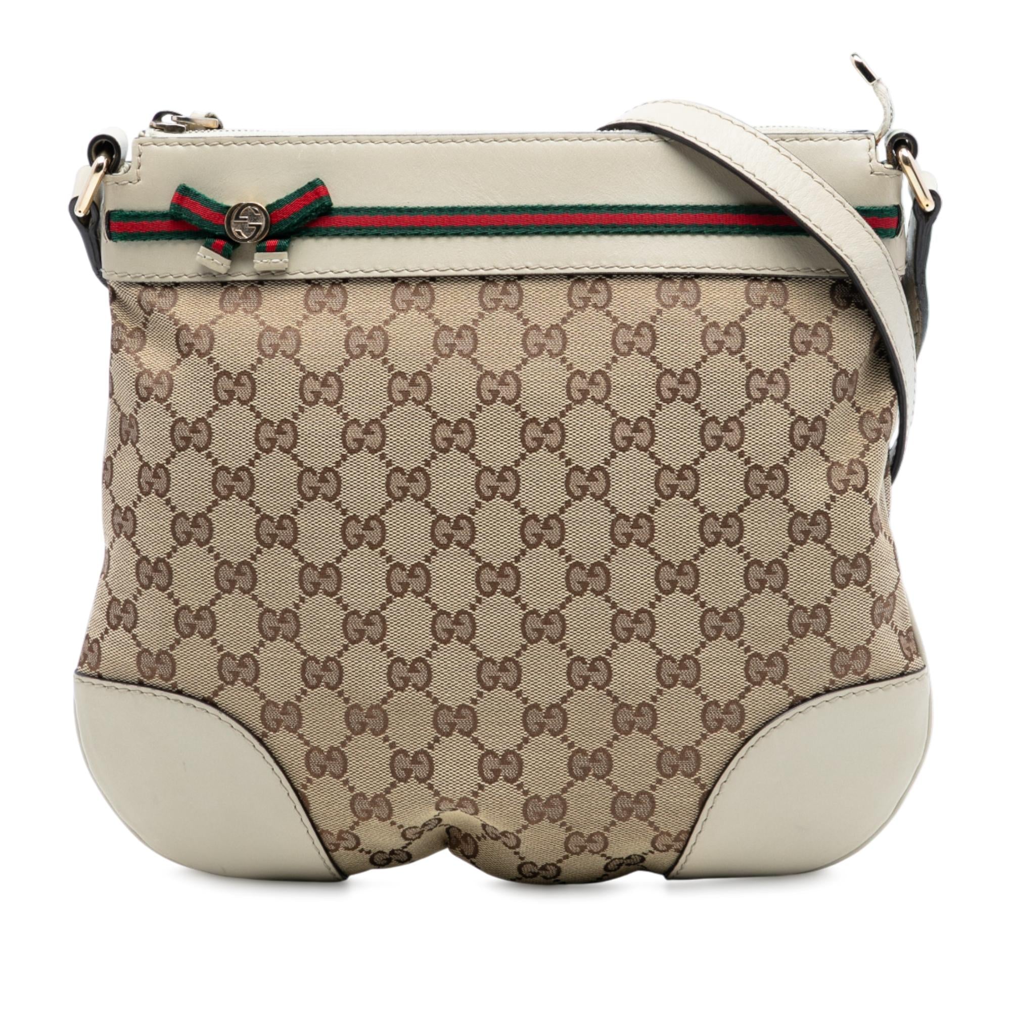 Gucci GG Canvas Web Mayfair Crossbody