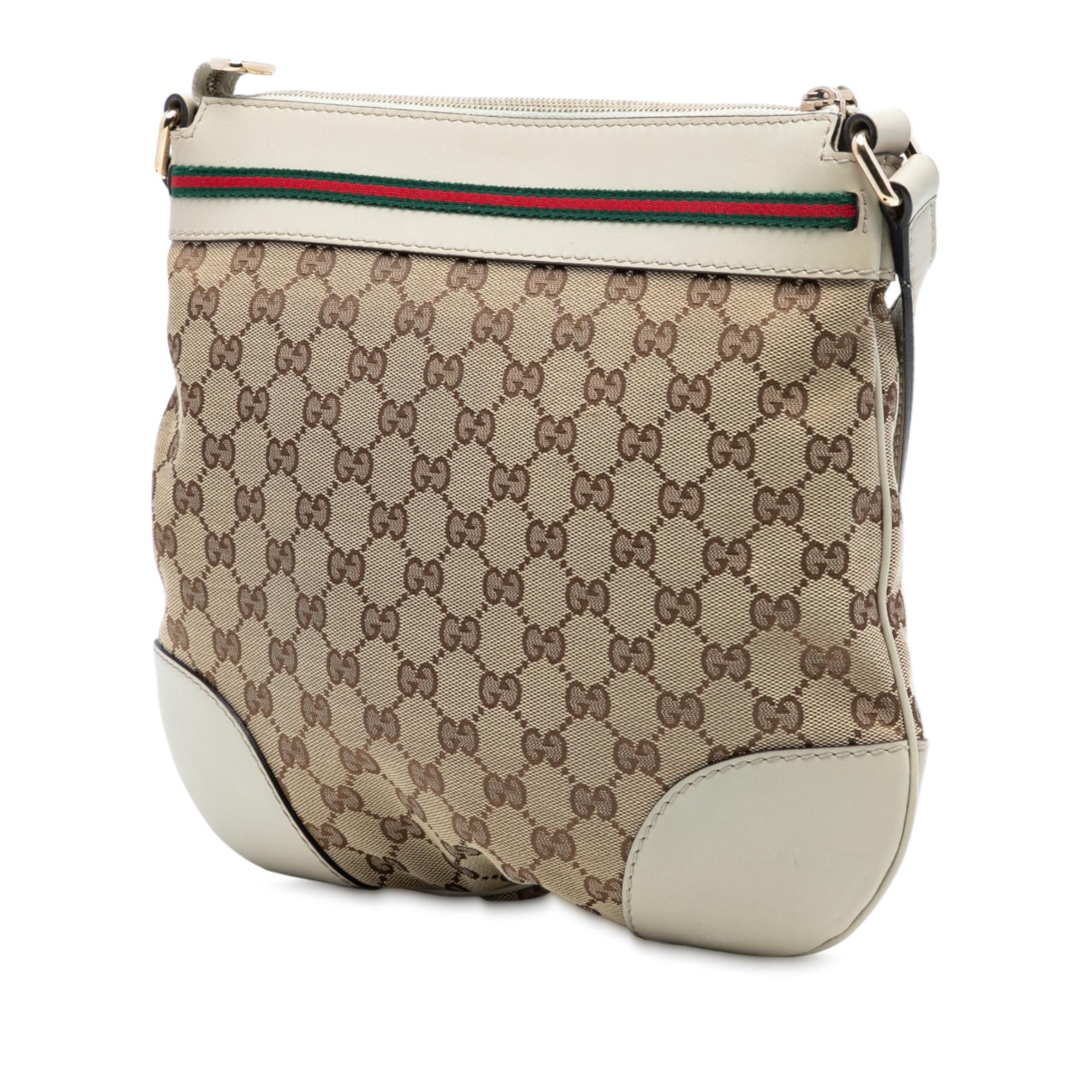 Gucci GG Canvas Web Mayfair Crossbody