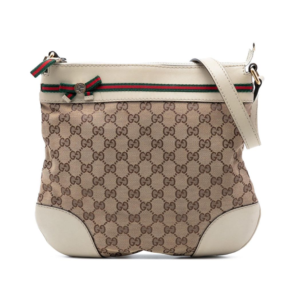Gucci GG Canvas Web Mayfair Crossbody
