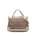 Gucci GG Canvas Web Mayfair Satchel