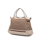 Gucci GG Canvas Web Mayfair Satchel