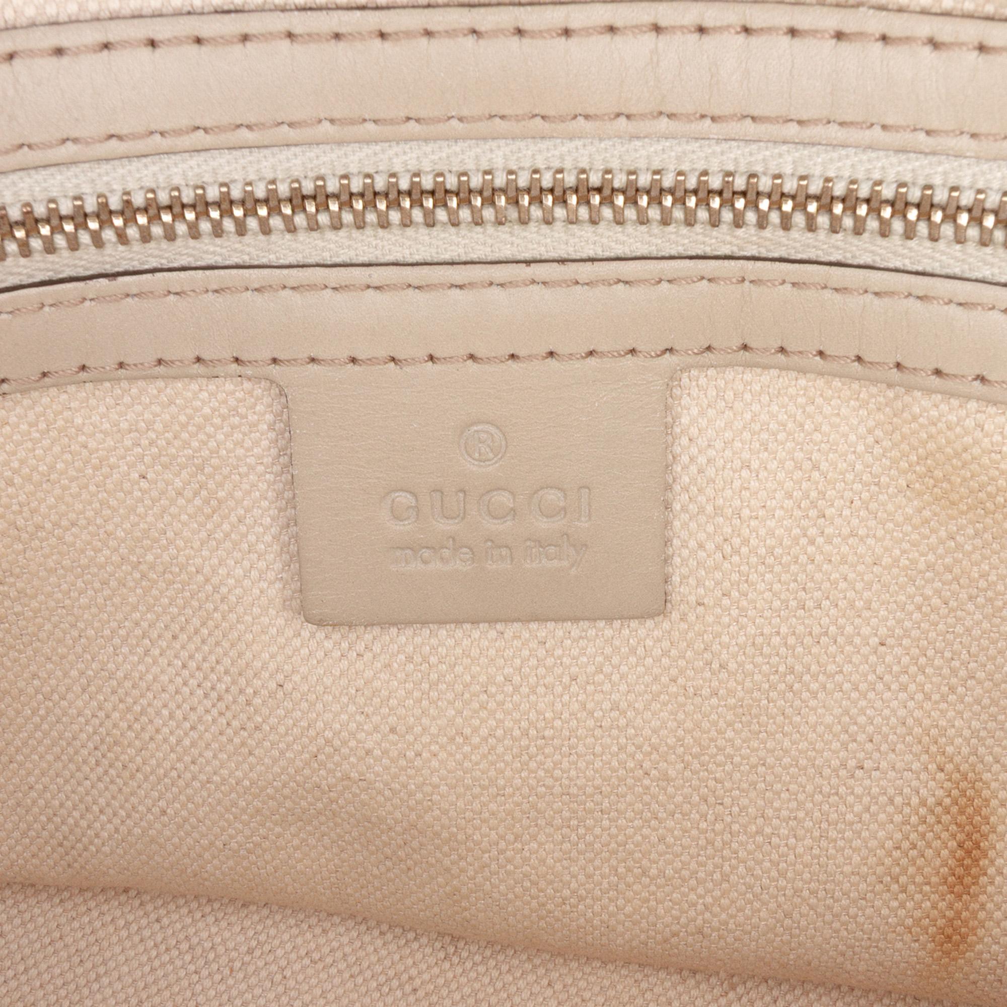 Gucci GG Canvas Web Mayfair Satchel