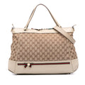 Gucci GG Canvas Web Mayfair Satchel