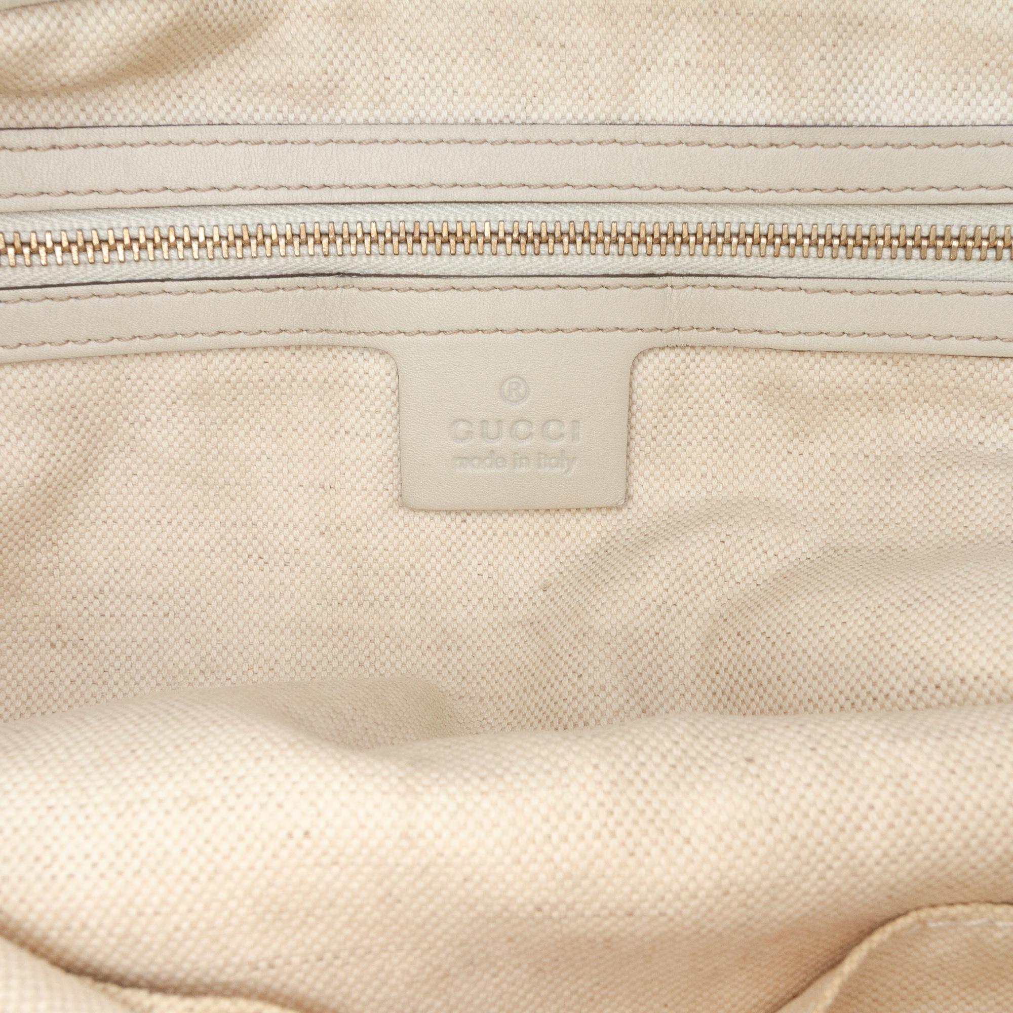 Gucci GG Canvas Web Mayfair Satchel