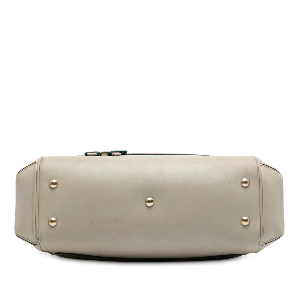 Gucci GG Canvas Web Mayfair Satchel