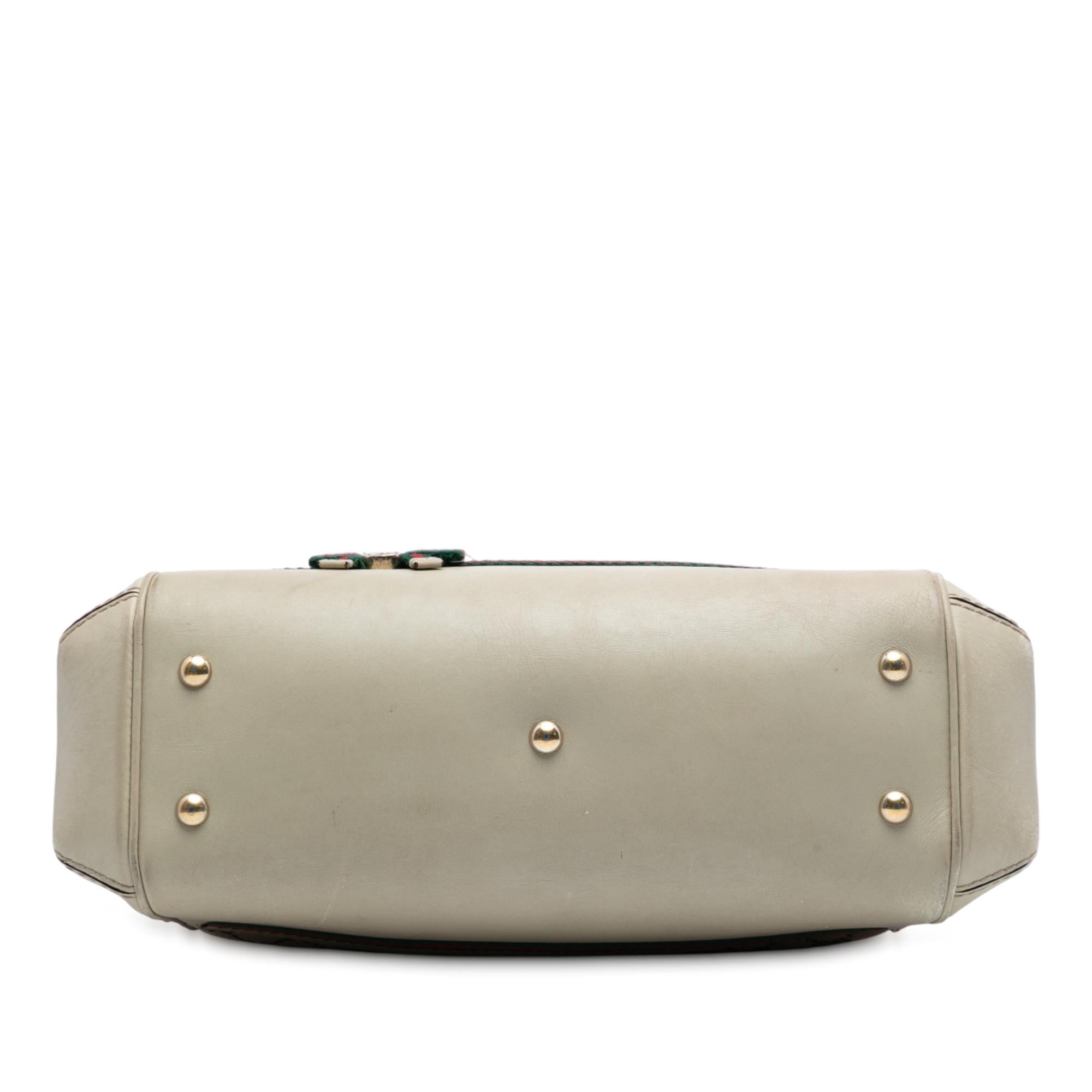 Gucci GG Canvas Web Mayfair Satchel