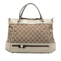 Gucci GG Canvas Web Mayfair Satchel