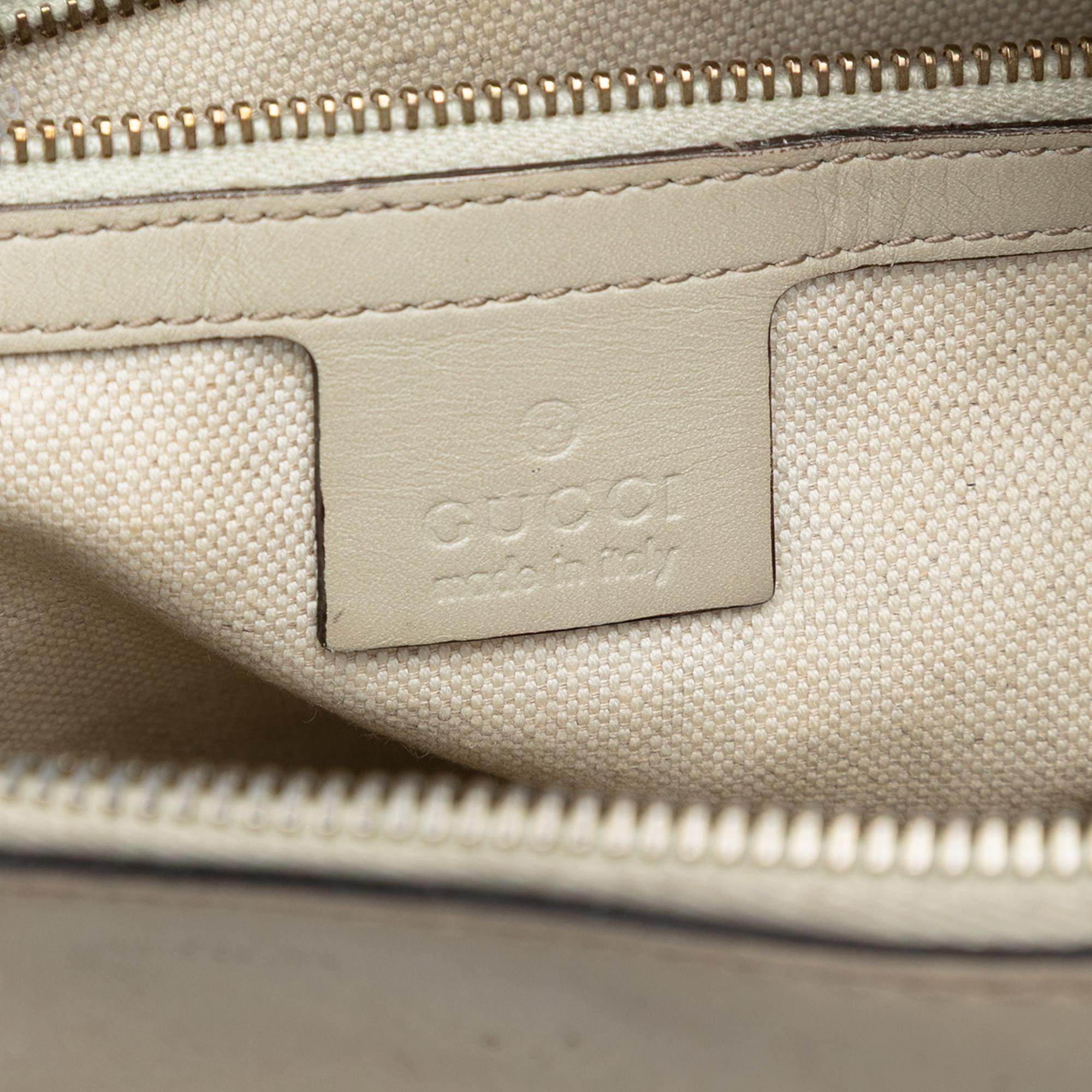 Gucci GG Canvas Web Mayfair Satchel