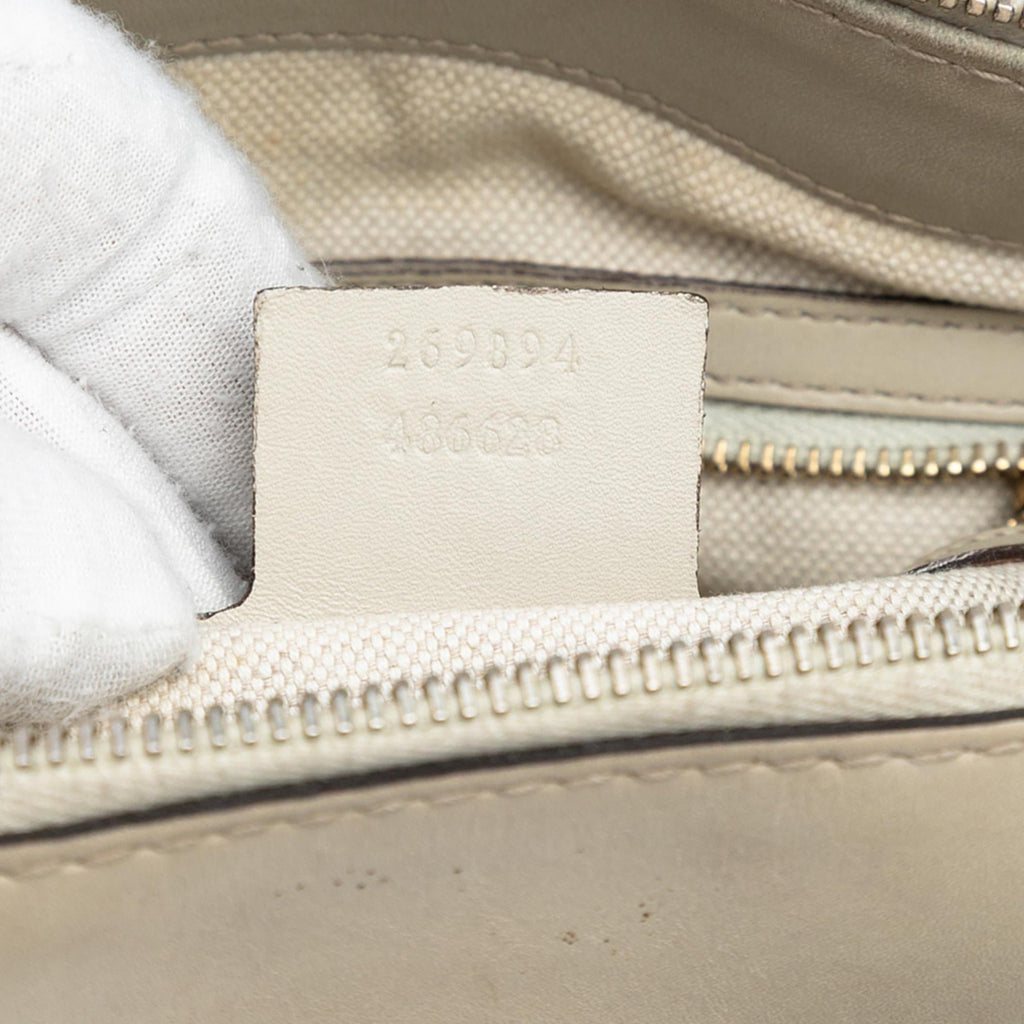 Gucci GG Canvas Web Mayfair Satchel