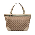 Gucci GG Canvas Web Mayfair Tote