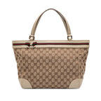 Gucci GG Canvas Web Mayfair Tote