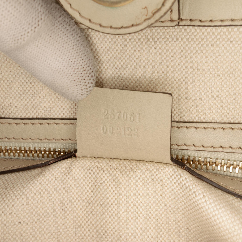 Gucci GG Canvas Web Mayfair Tote