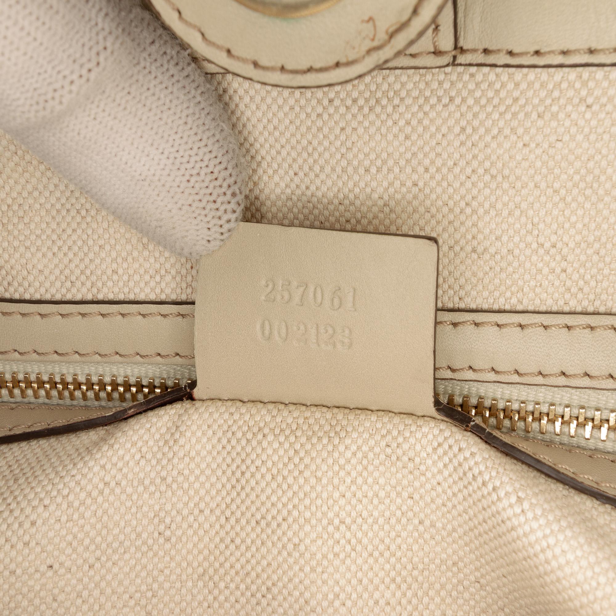 Gucci GG Canvas Web Mayfair Tote