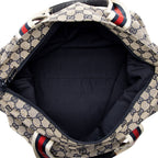 Gucci GG Canvas Web N/S Large Tote