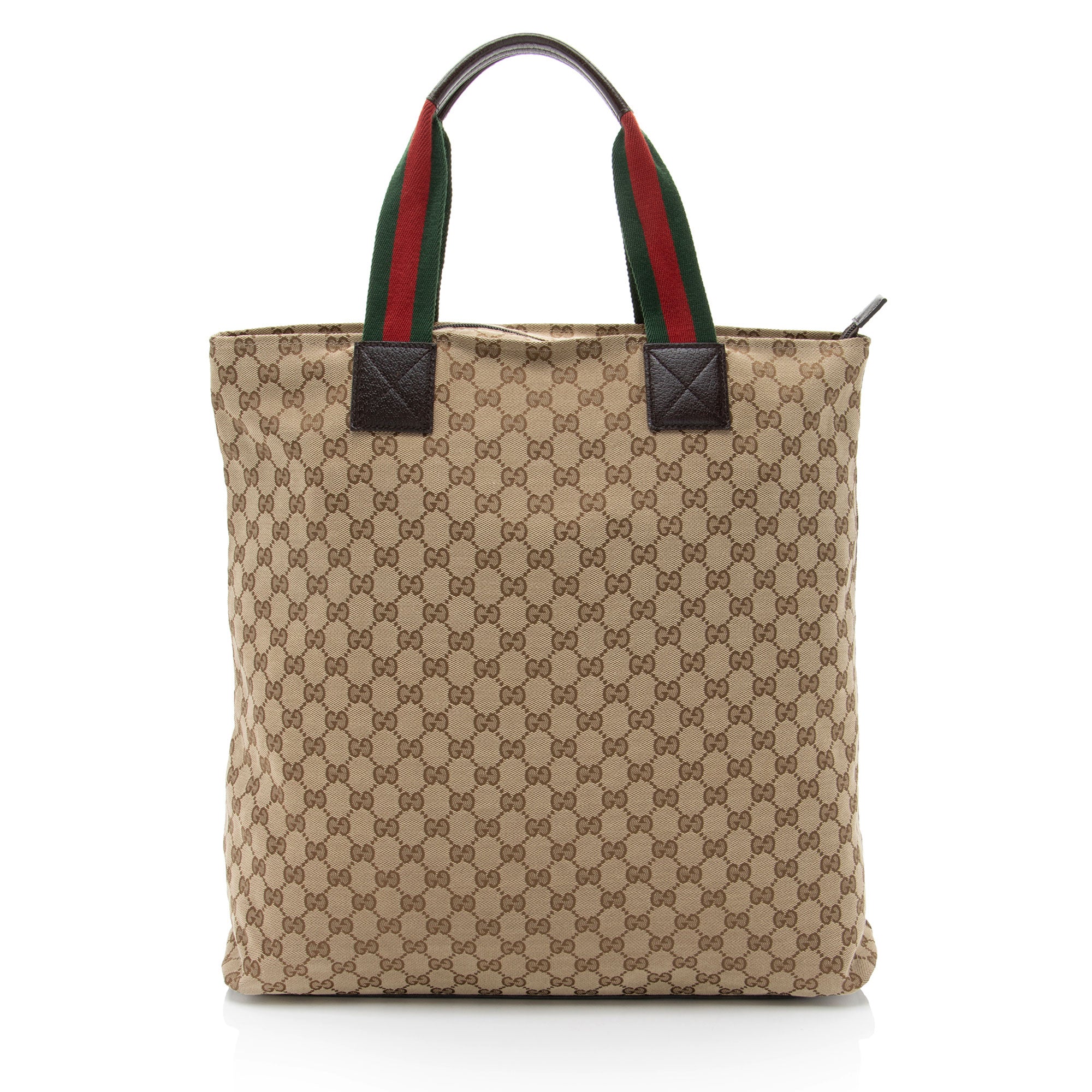 Gucci GG Canvas Web N/S Large Tote